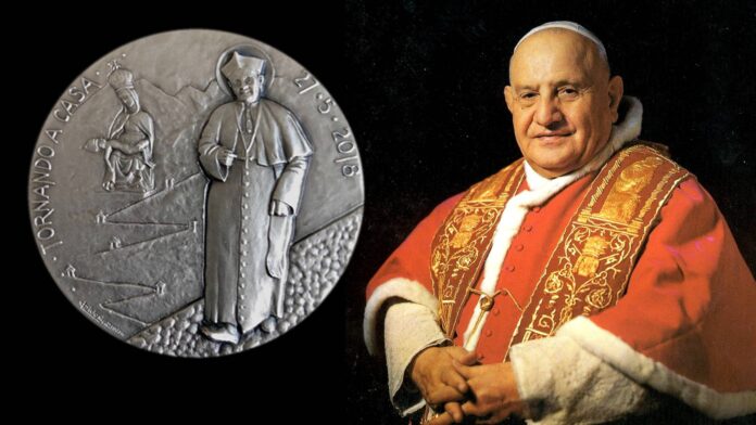 Una medaglia per il “ritorno a casa” di san Giovanni XXIII