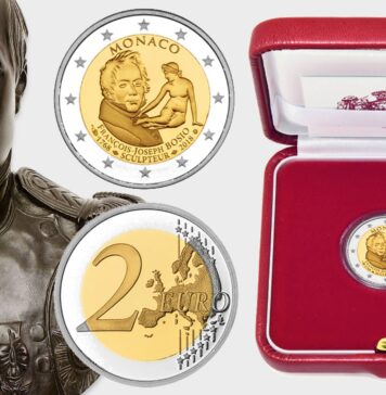 un grande scultore per i 2 euro di Monaco