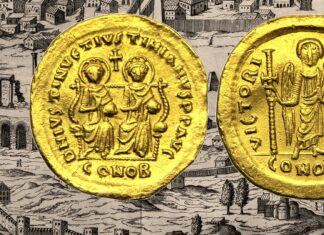 Quella apparente serenità imperiale nei solidi di Giustino I