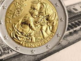 Due euro dedicati a Tintoretto, “genio terribile” del Cinquecento