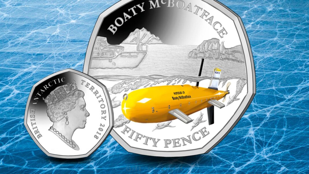 Boaty McBoatface - MOneta