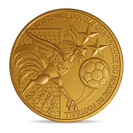 Appena cinque euro per la medaglia ufficiale che celebra la Francia campione del mondo di calcio