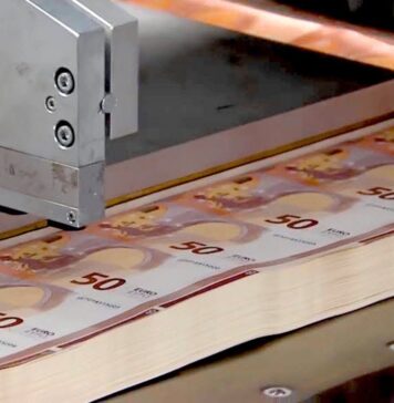 "Extreme printing": la BCE svela come nascono le nuove euro banconote