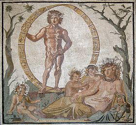 Aion dai mosaici del sito archeologico di Sentinum