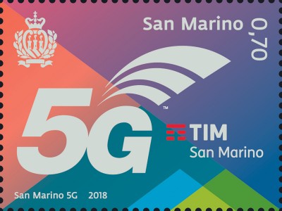 San Marino è il primo paese 5G al mondo: evento celebrato con un francobollo nel 2018 e una moneta nel 2019