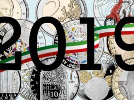 Tutte le monete italiane del programma 2019