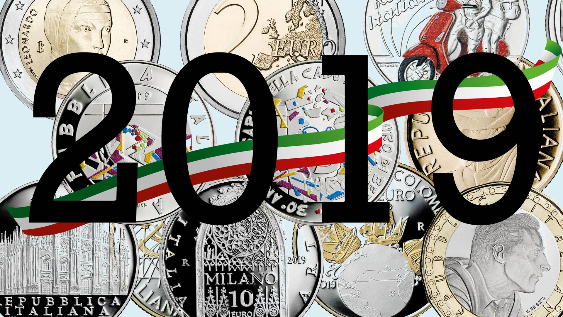 Tutte le monete italiane del programma 2019