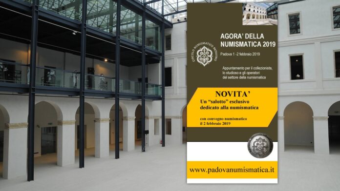 Il Circolo Numismatico Patavino presenta l’Agorà della numismatica 2019
