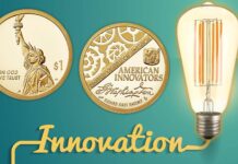 Inaugurata la mega serie numismatica per gli innovatori a stelle e strisce