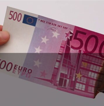 Dal 27 gennaio stop alla stampa dei 500 euro