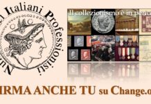 petizione dei Numismatici Italiani Professionisti