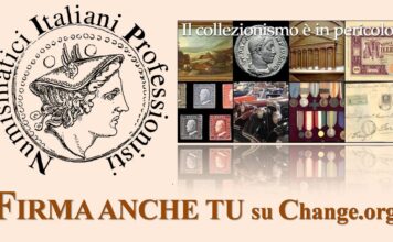 petizione dei Numismatici Italiani Professionisti