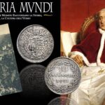 monete come memoria del passato in un tubo di piombo