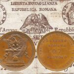 Una medaglia giacobina dalla legenda papalina
