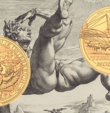Da Icaro alla Luna con cinque nuove monete d'Austria