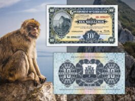 A Gibilterra “si replicano” i 10 scellini del 1934