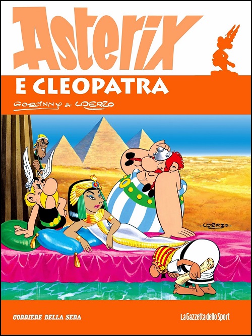 Pubblicato in tutto il mondo, Asterix vanta appassionati anche in Italia: ecco una delle più celebri copertine uscite nel nostro paese