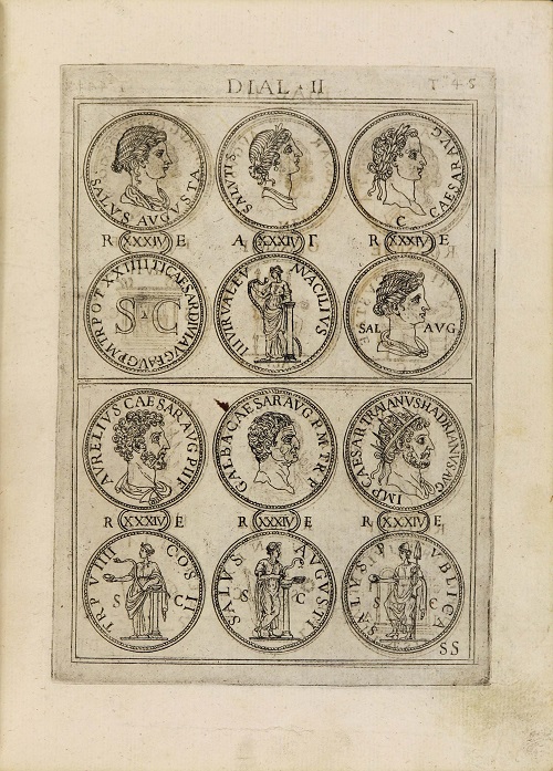 Antonio Agustín, Discorsi del s. don Antonio Agostini sopra le medaglie et altre anticaglie, Roma, 1592 (Biblioteca Universitaria di Padova)