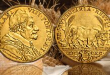 monete e medaglie papali grano annona abbondanza carestia cibo numismatica chiesa papa stato pontificio
