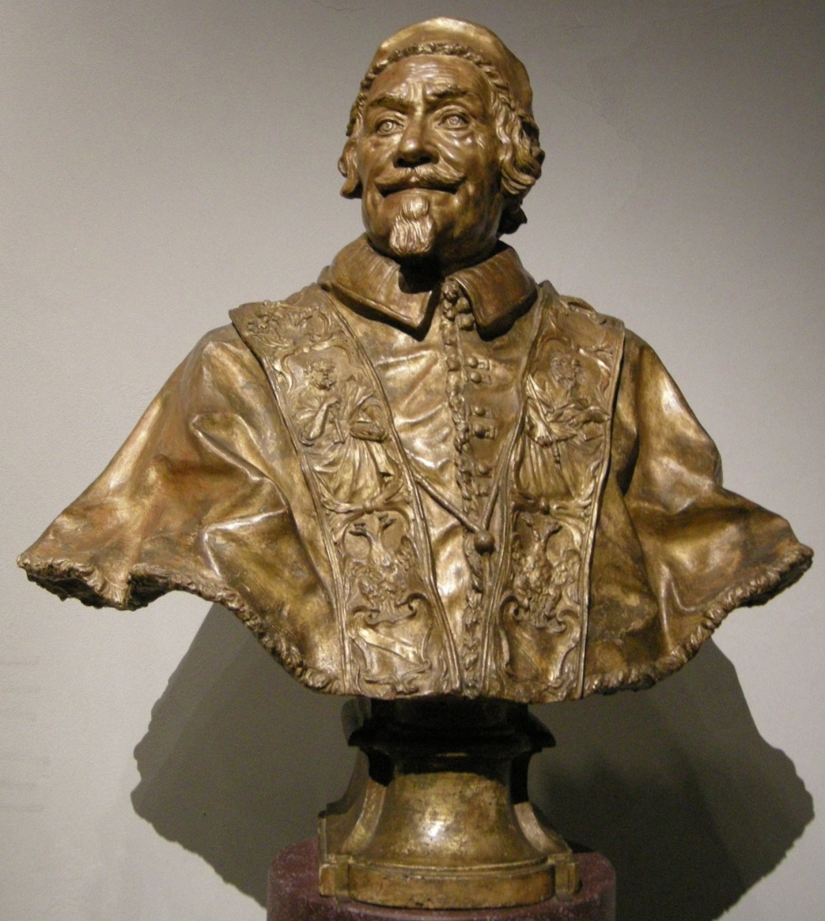 “Papa Alessandro VIII” di Domenico Guidi (1691, Victoria and Albert Museum, Londra)