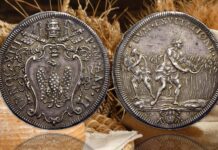 monete e medaglie papali grano annona abbondanza carestia cibo numismatica chiesa papa stato pontificio