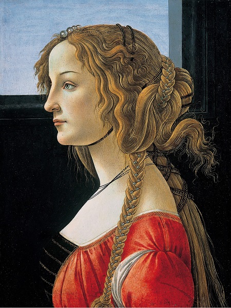 Ritratto postumo di Simonetta Cattaneo Vespucci eseguito dal Botticelli