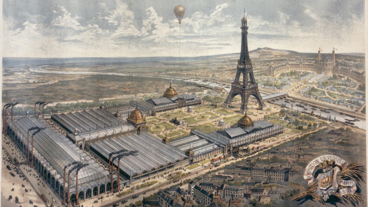 Ecco come, nel lontano 1889, la Tour Eiffel dominava la storica Esposizione Universale che impose la Francia agli occhi del mondo