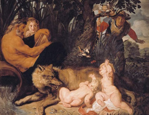"Il ritrovamento di Romolo e Remo" visto dal pittore Rubens