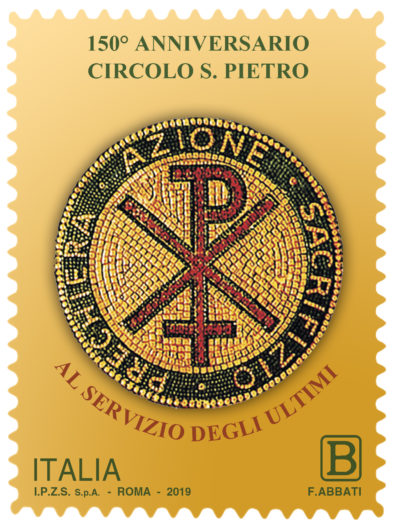 "Al servizio degli ultimi": anche l'Italia ha reso omaggio con un francobollo ai 150 anni del Circolo san Pietro