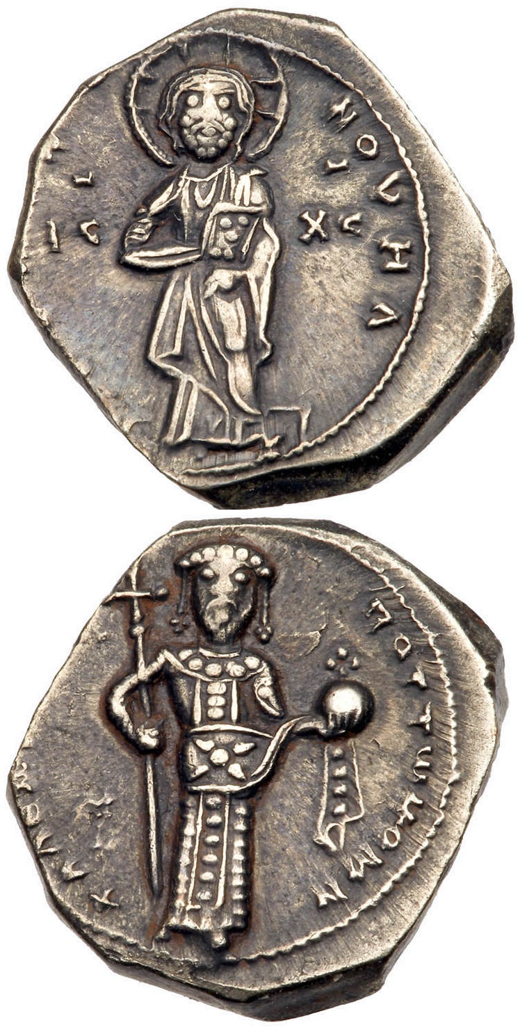 Tetarteron di Alessio I Comneno. Argento, g 3,69