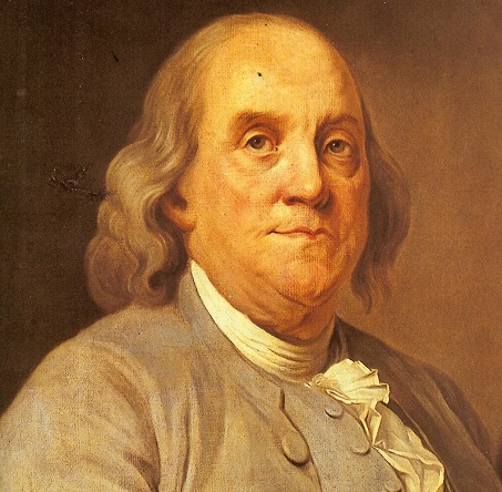 Fu Benjamin Franklin a disegnare la prima moneta a stelle e strisce Fu Benjamin Franklin a disegnare la prima moneta a stelle e strisce