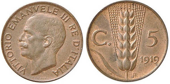 5 centesimi