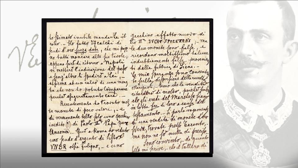 La lettera del principe Vittorio Emanuele al colonnello Ruggero: seconda e terza facciata