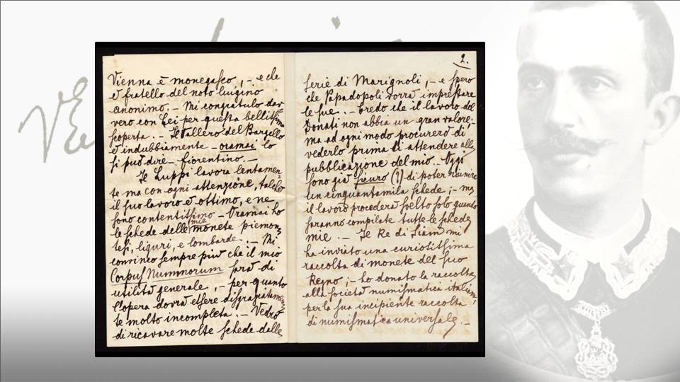 La lettera del principe Vittorio Emanuele al colonnello Ruggero: quarta e quinta facciata