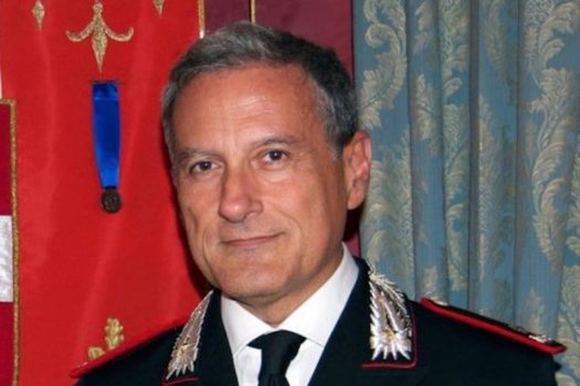 Il generale di brigata Claudio Cogliano, comandante della Scuola marescialli e brigadieri dei Carabinieri di Firenze