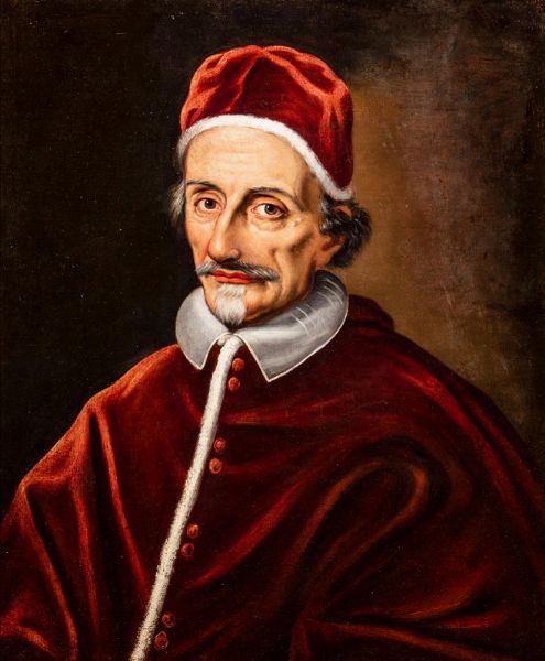 Un ritratto di papa Innocenzo XI Odescalchi dal quale ben traspare il carattere intransigente del pontefice comasco