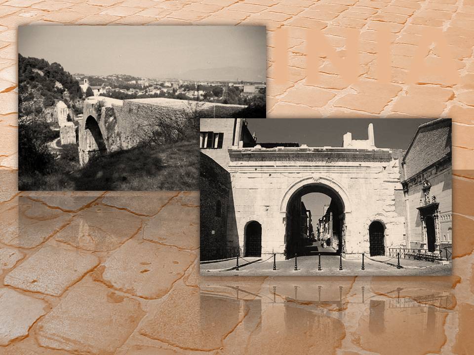 Costruita nel III secolo a.C., la Flamiania subì molti miglioramenti grazie ad Augusto, che ovviamente si fece propaganda con le monete