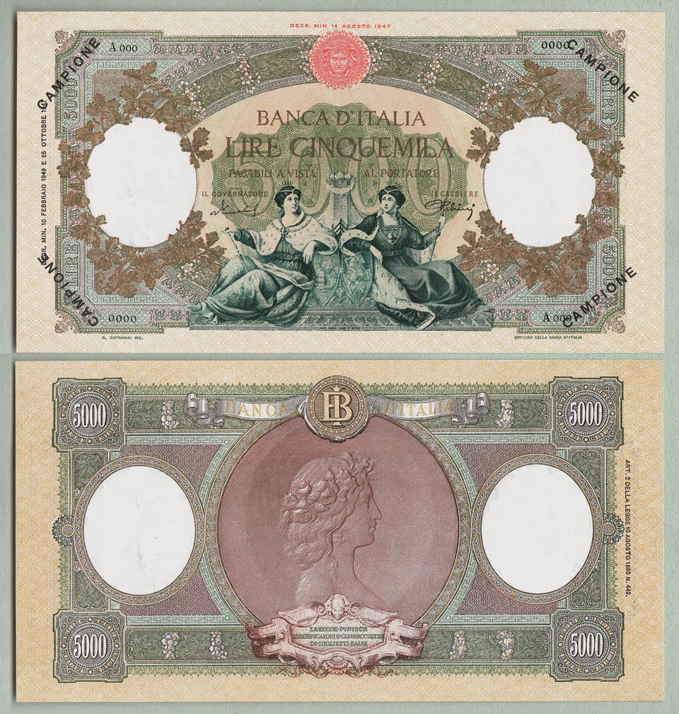 campion 5000 lire