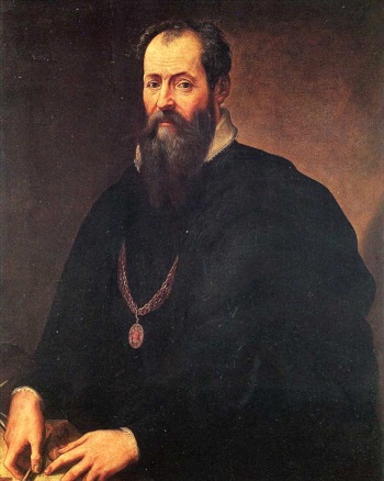 Pittore, architetto e storico dell'arte, Giorgio Vasari ebbe una vastissima rosa di interessi segnando, con la sua opera, il Cinquecento italiano Pittore, architetto e storico dell'arte, Giorgio Vasari ebbe una vastissima rosa di interessi segnando, con la sua opera, il Cinquecento italiano