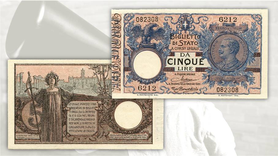 banconote e pubblicità
