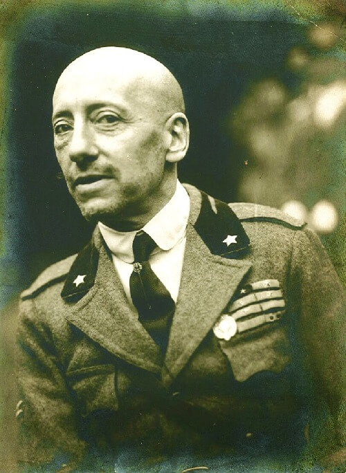Gabriele D'Annunzio (1863-1938), ideatore dell'impresa di Fiume del 1919-1920