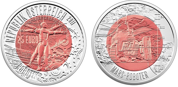 Thomas Pesendorfer è una delle menti creative da cui sono scaturite anche le monete da 25 euro argento-niobio della zecca d'Austria
