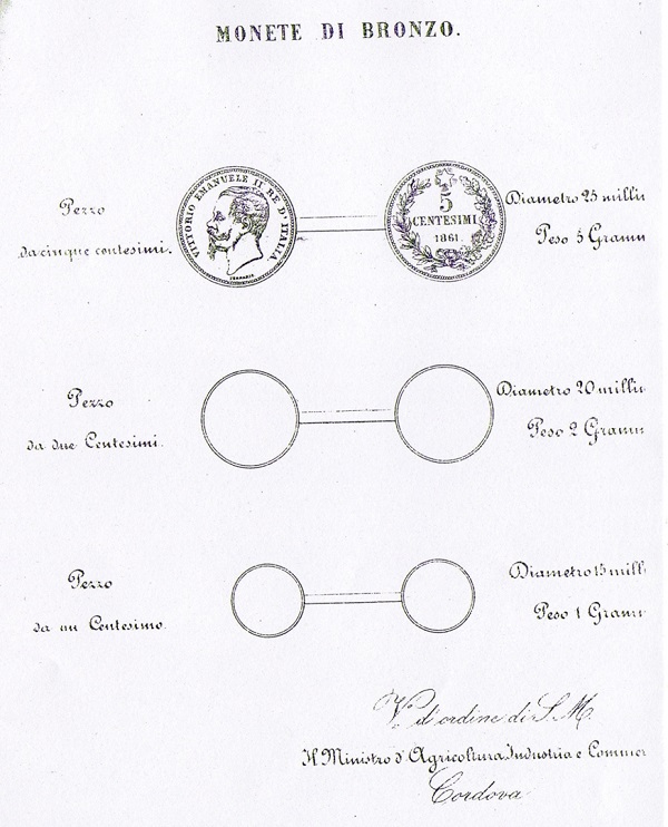 10 centesimi collo lungo esperimento moneta zecca regno d'italia rarità numismatica progetto monetale eccezionale vittorio emanuele