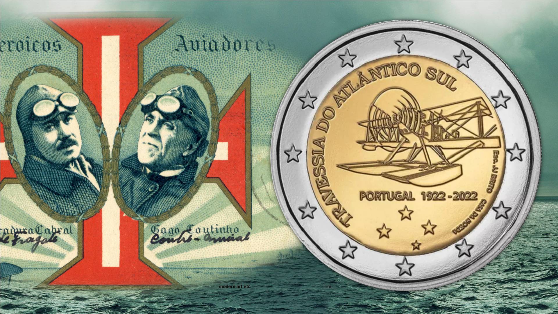 O 2 EURO de PORTUGAL “pega voo” para Coutinho e Cabral