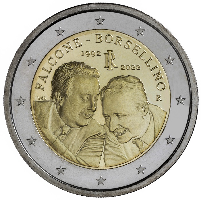 2 euro per falcone
