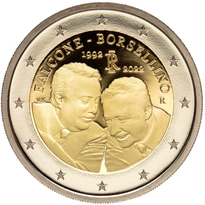 2 euro per falcone