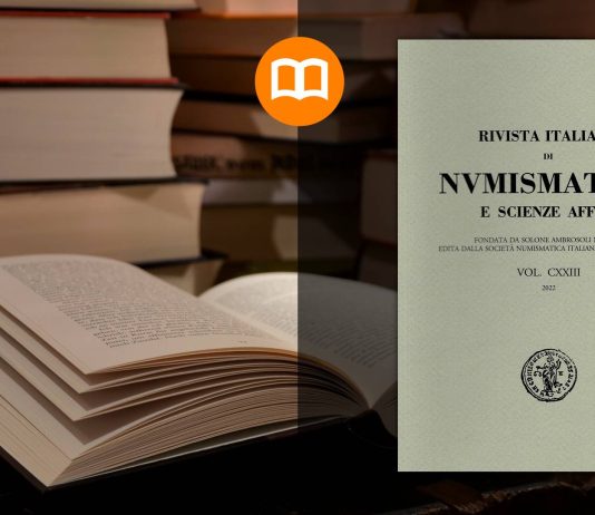 rivista numismatica e scienze affini sfondo