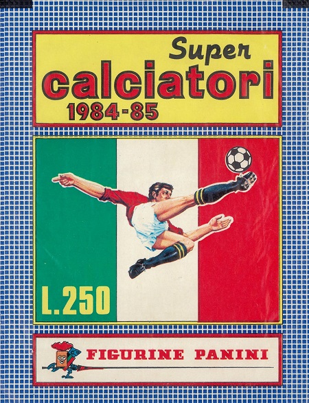 Una bustina di figurine Panini degli anni Ottanta, sogno di quasi tutti i ragazzini italiani dell'epoca... e di tanti adulti di oggi!