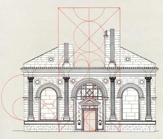 La sezione aurea come base dell'eleganza architettonica dell'edificio progettato da Leon Battista Alberti e rimasto incompiuto