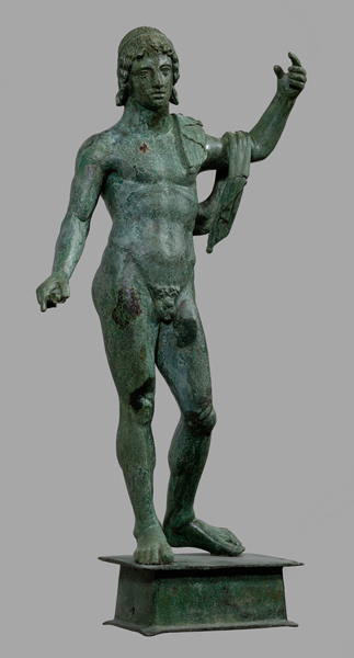 Statuetta di Veiove, divinità adorata a Roma fin dalle origini dell'Urbe